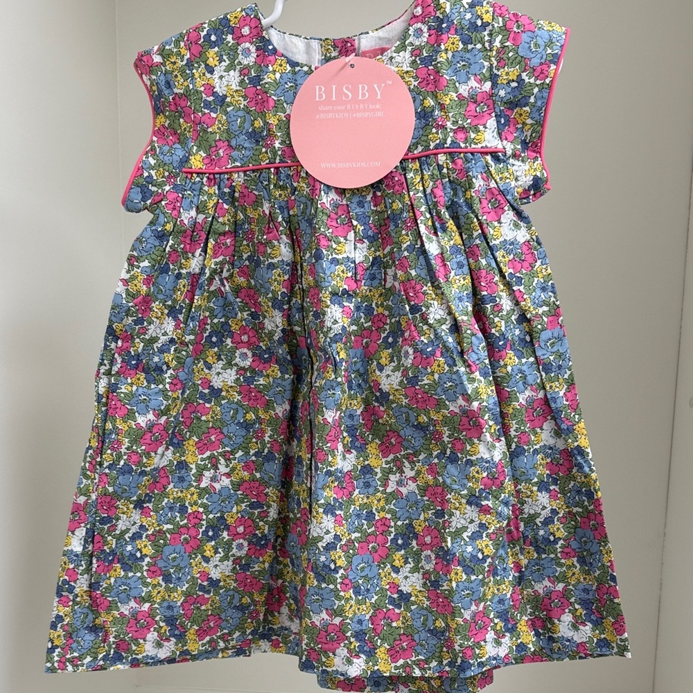 Bisby Floral Kids Dress - Multicolor